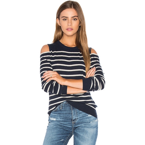 Autumn Cashmere Sweaters - ❌SOLD❌Autumn Cashmere Cold-Shoulder Sweater